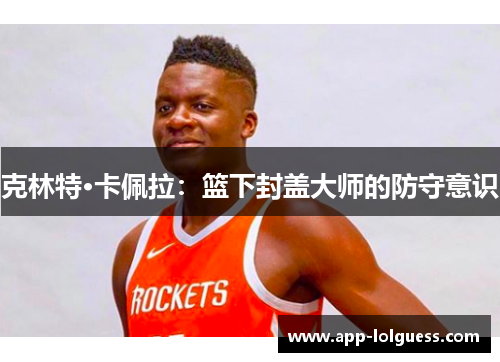 克林特·卡佩拉：篮下封盖大师的防守意识